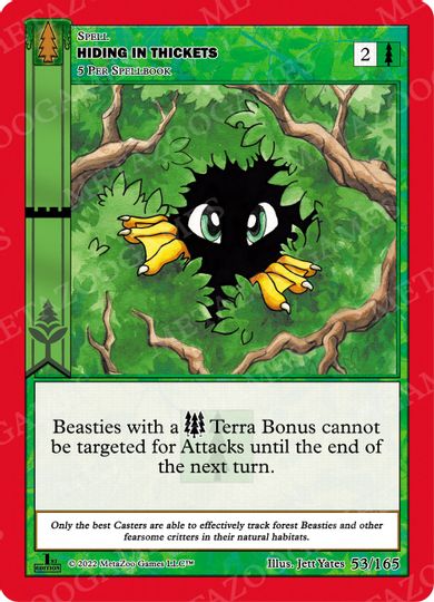 Hiding in Thickets [Cryptid Nation: Wilderness] | Total Play