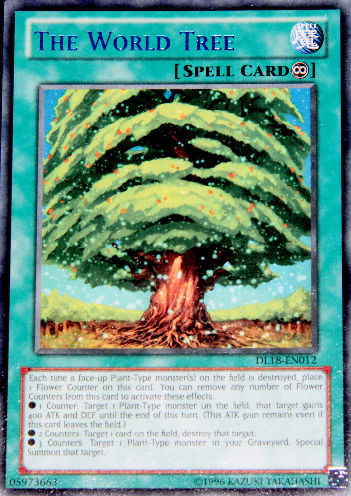 The World Tree (Blue) [DL18-EN012] Rare | Total Play