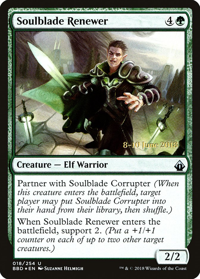 Soulblade Renewer [Battlebond Prerelease Promos] | Total Play