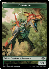 Gnome // Dinosaur (0010) Double-Sided Token [The Lost Caverns of Ixalan Tokens] | Total Play