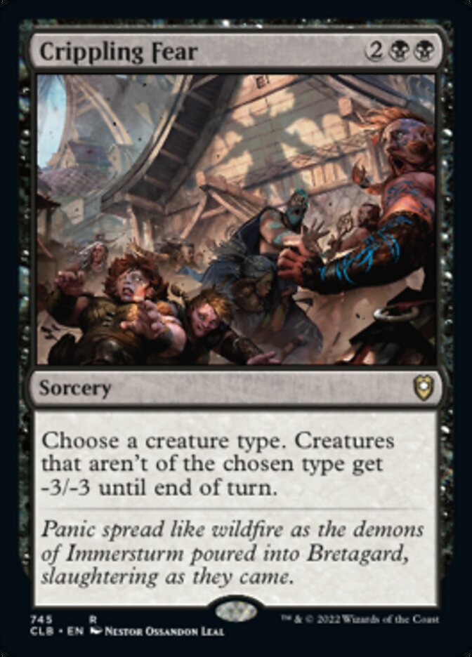 Crippling Fear [Commander Legends: Battle for Baldur's Gate] | Total Play