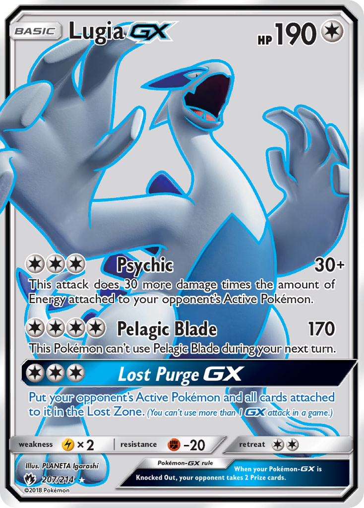 Lugia GX (207/214) [Sun & Moon: Lost Thunder] | Total Play