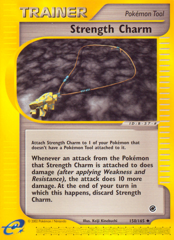 Strength Charm (150/165) [Expedition: Base Set] | Total Play