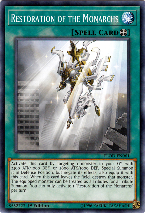 Restoration of the Monarchs [FLOD-EN061] Common | Total Play
