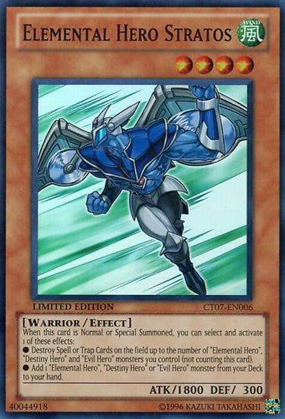 Elemental Hero Stratos [CT07-EN006] Super Rare | Total Play