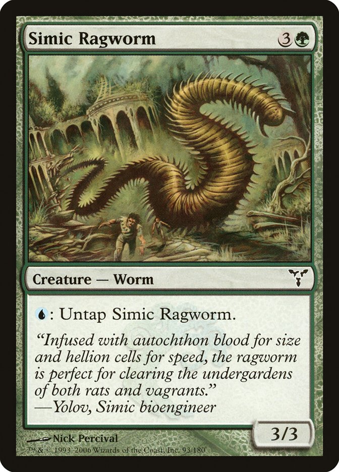 Simic Ragworm [Dissension] | Total Play