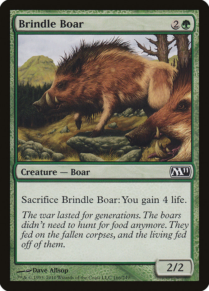 Brindle Boar [Magic 2011] | Total Play