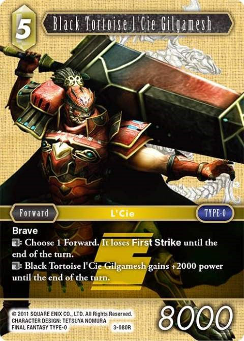 Black Tortoise l'Cie Gilgamesh [Opus III] | Total Play