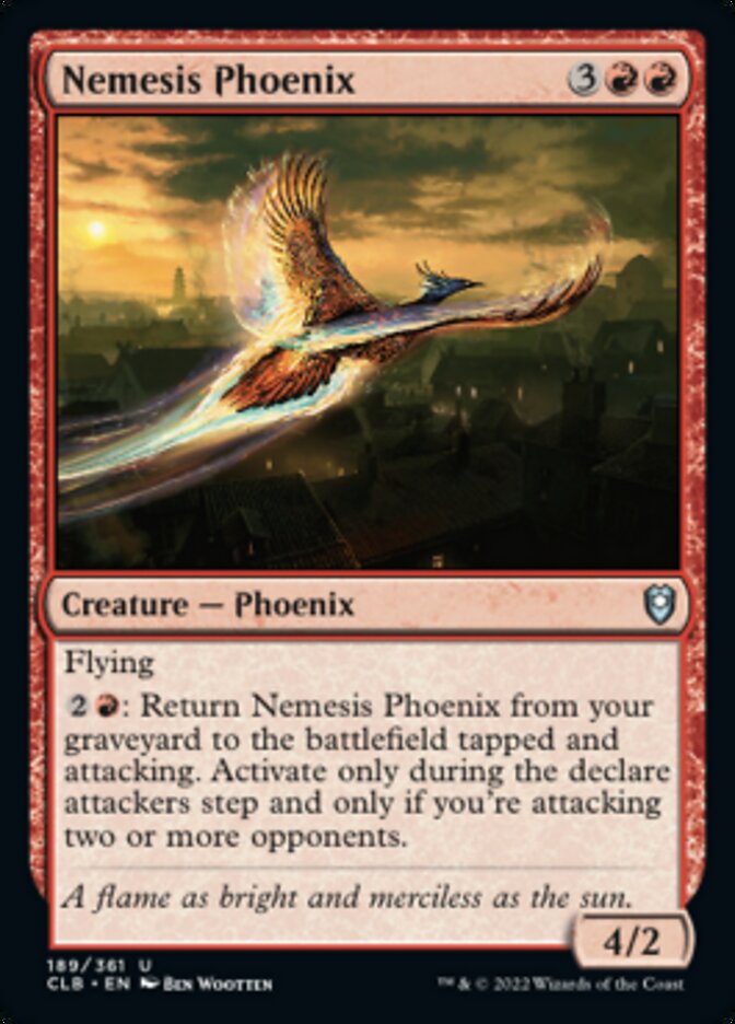 Nemesis Phoenix [Commander Legends: Battle for Baldur's Gate] | Total Play
