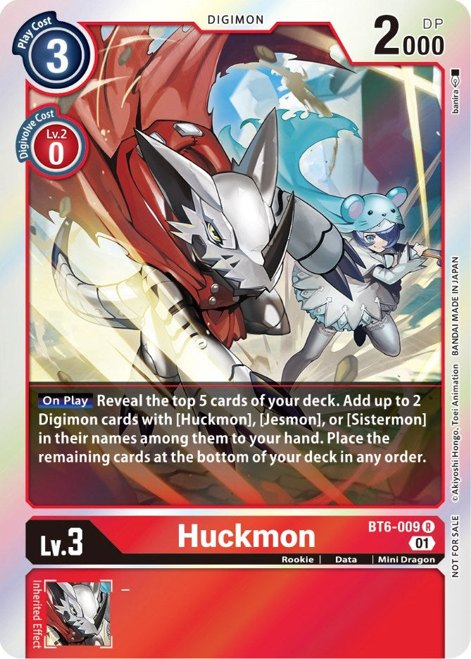 Huckmon [BT6-009] (Event Pack 3) [Double Diamond Promos] | Total Play