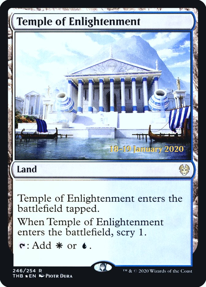 Temple of Enlightenment [Theros Beyond Death Prerelease Promos] | Total Play