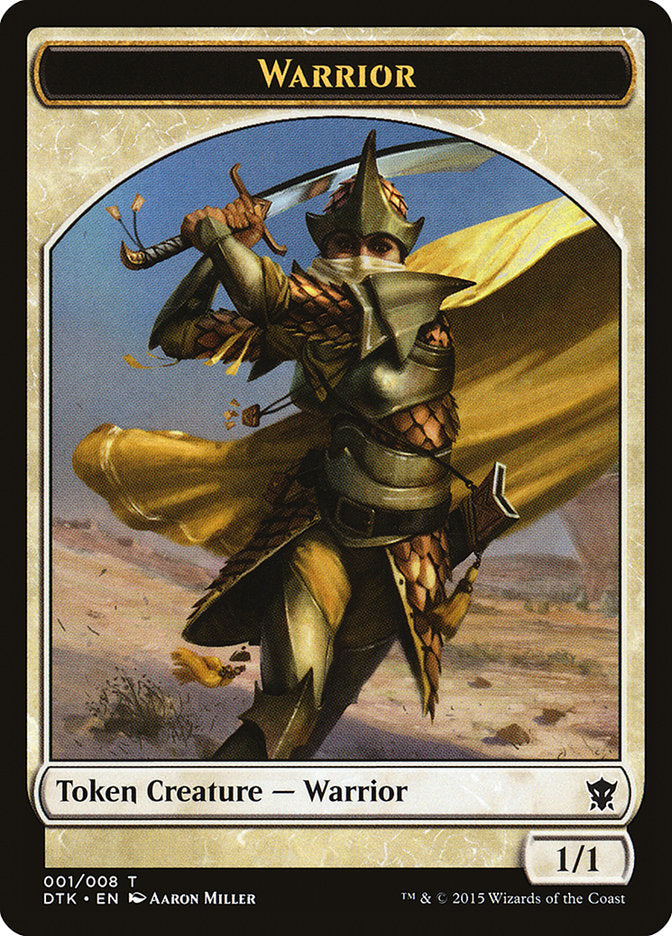 Warrior Token [Dragons of Tarkir Tokens] | Total Play