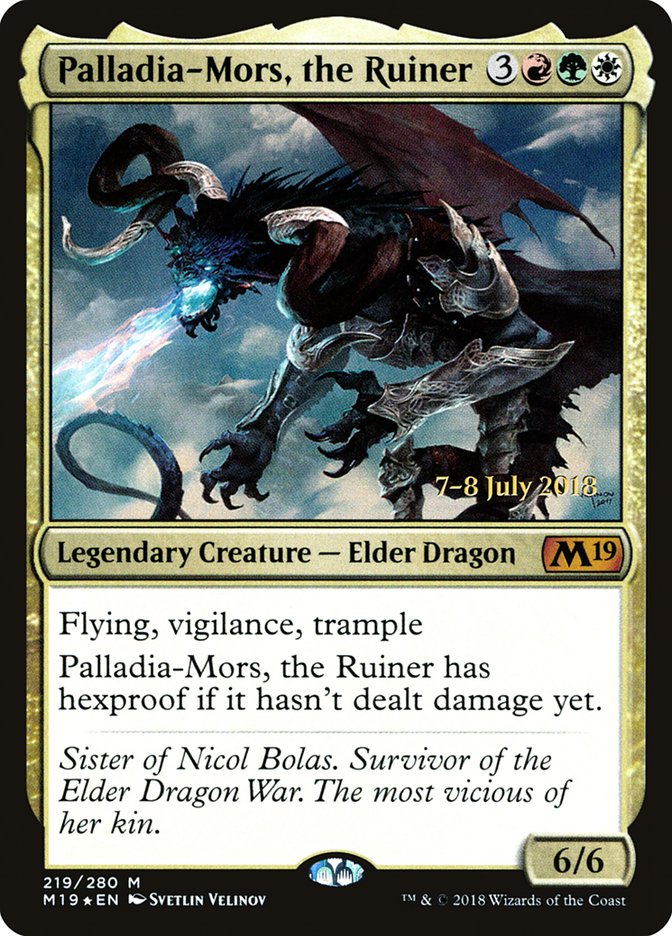Palladia-Mors, the Ruiner [Core Set 2019 Prerelease Promos] | Total Play