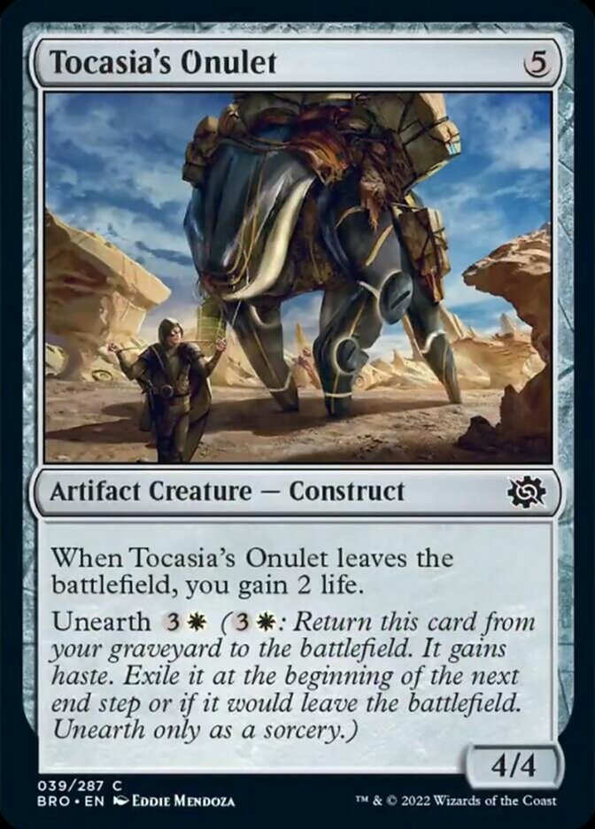 Tocasia's Onulet [The Brothers' War] | Total Play