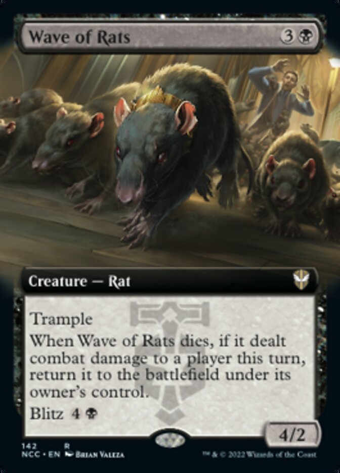 Wave of Rats (Extended Art) [Streets of New Capenna Commander] | Total Play