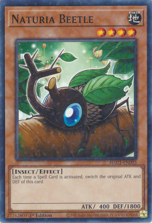 Naturia Beetle (Duel Terminal) [HAC1-EN093] Common | Total Play