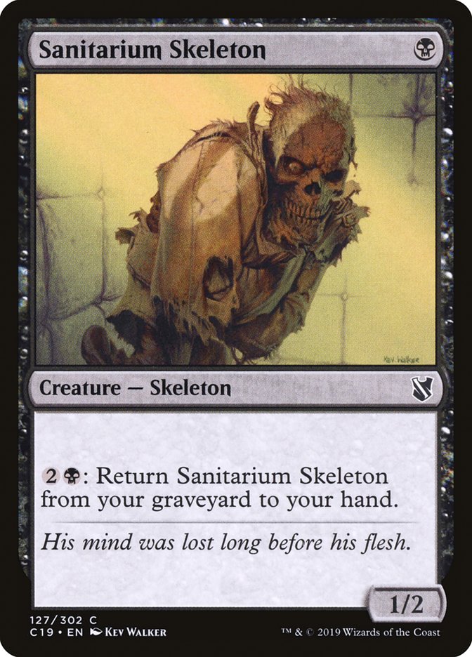 Sanitarium Skeleton [Commander 2019] | Total Play