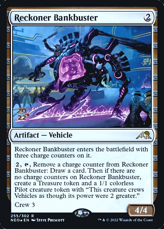 Reckoner Bankbuster [Kamigawa: Neon Dynasty Prerelease Promos] | Total Play