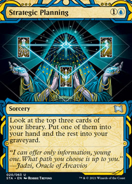 Strategic Planning (Foil Etched) [Strixhaven: School of Mages Mystical Archive] | Total Play