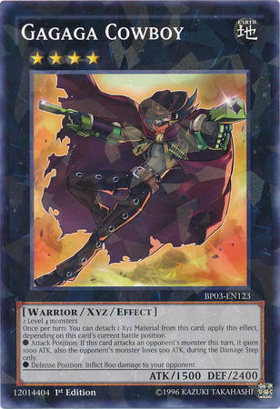 Gagaga Cowboy [BP03-EN123] Shatterfoil Rare | Total Play