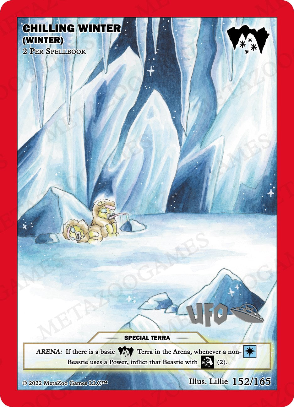 Chilling Winter (Winter) [Cryptid Nation: UFO First Edition Spoiler Pack] | Total Play