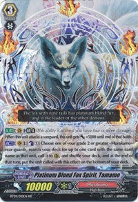 Platinum Blond Fox Spirit, Tamamo (BT09/010EN) [Clash of Knights & Dragons] | Total Play