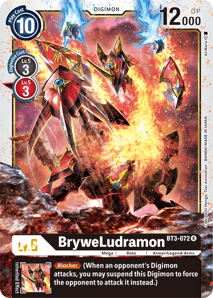 BryweLudramon [BT3-072] [Release Special Booster Ver.1.5] | Total Play