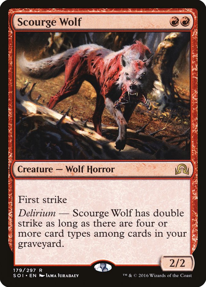 Scourge Wolf [Shadows over Innistrad] | Total Play