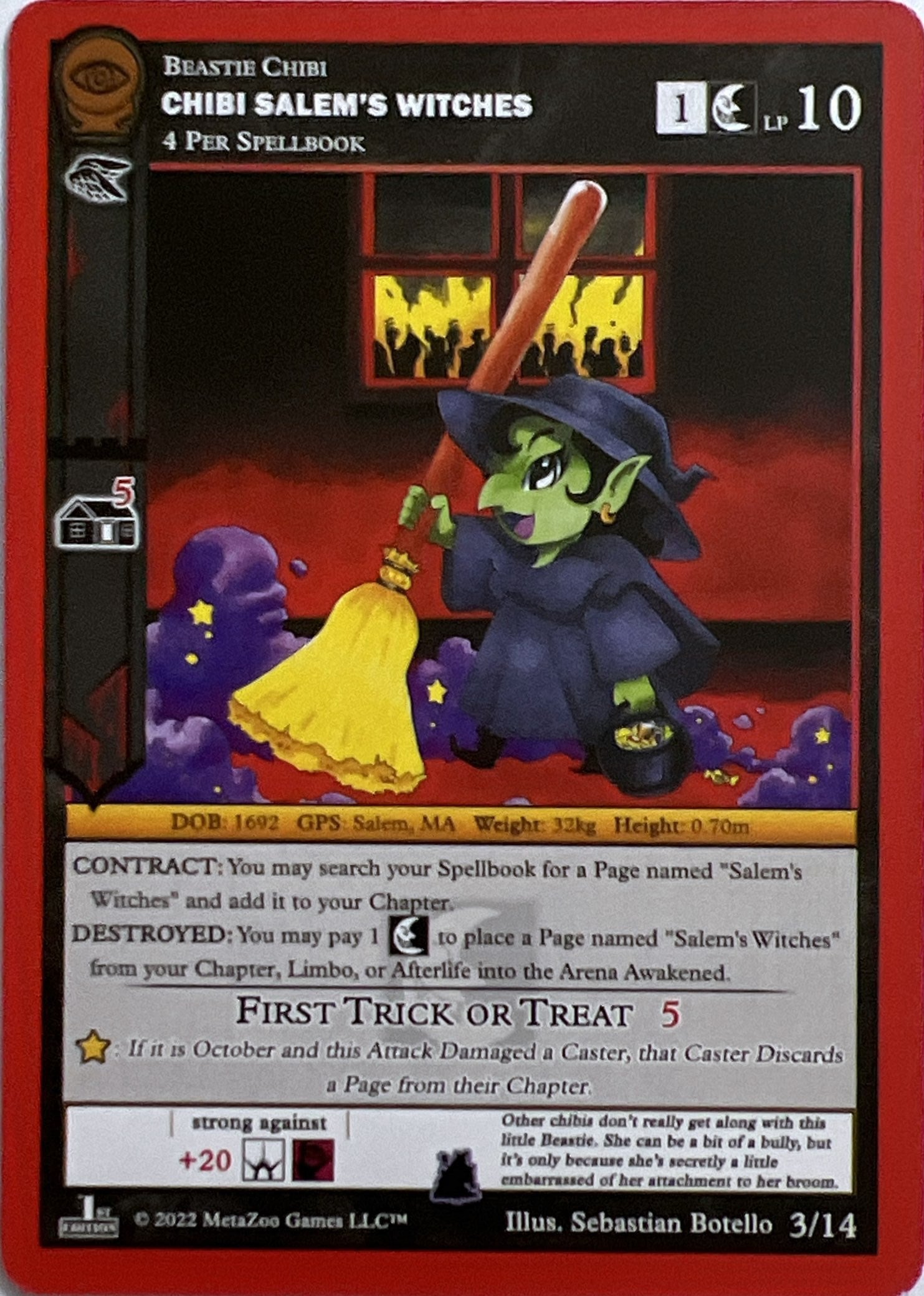 Chibi Salem's Witches [Seance: First Edition Release Event Deck] | Total Play