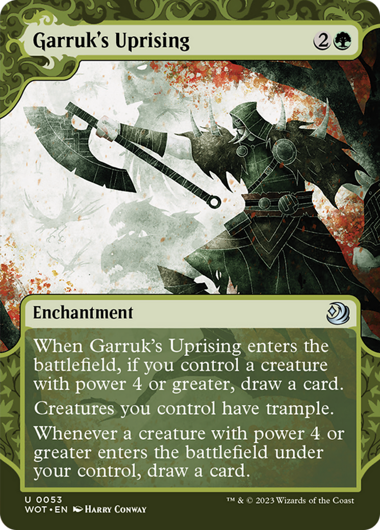 Garruk's Uprising [Wilds of Eldraine: Enchanting Tales] | Total Play