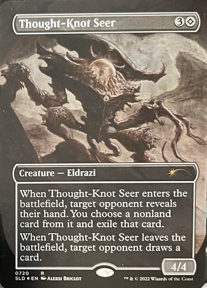 Thought-Knot Seer (720) (Borderless) [Secret Lair Drop Promos] | Total Play