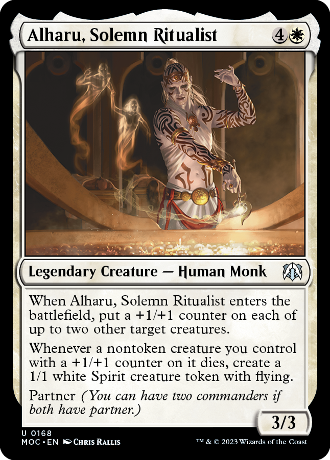 Alharu, Solemn Ritualist [March of the Machine Commander] | Total Play
