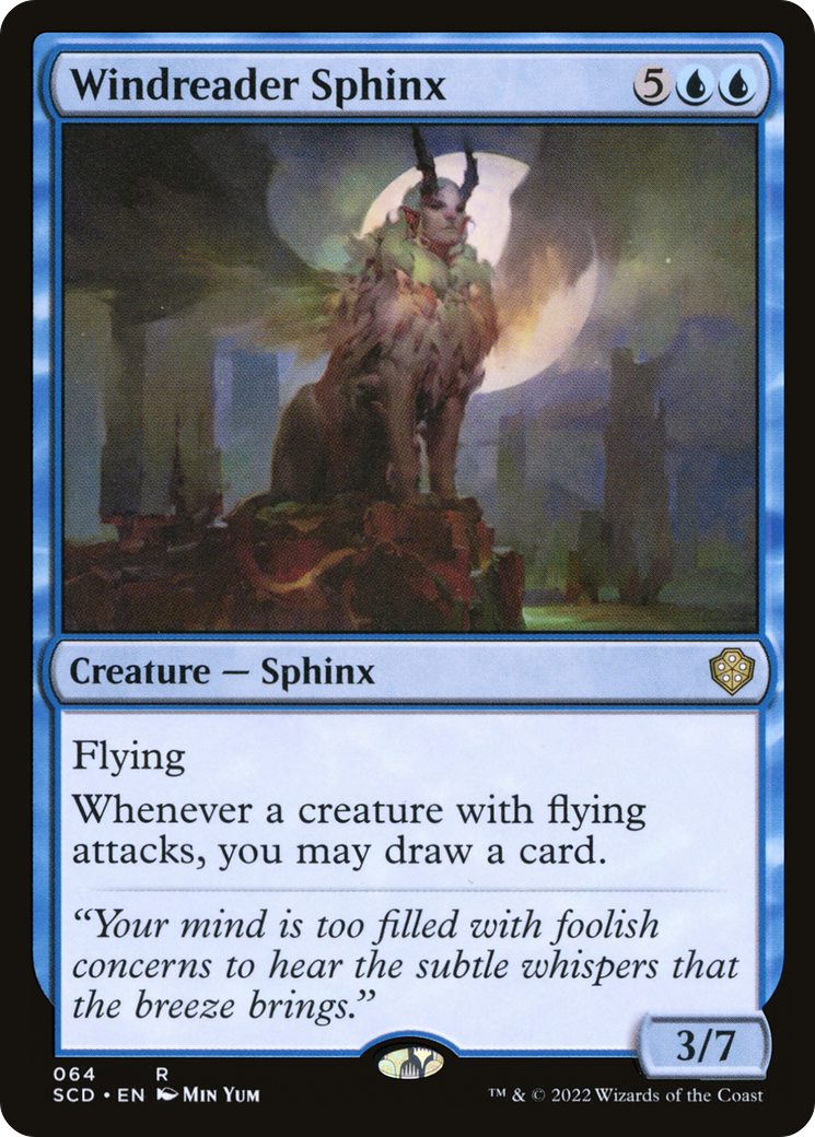 Windreader Sphinx [Starter Commander Decks] | Total Play