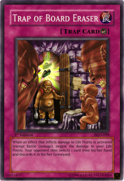 Trap of Board Eraser [PGD-099] Super Rare | Total Play