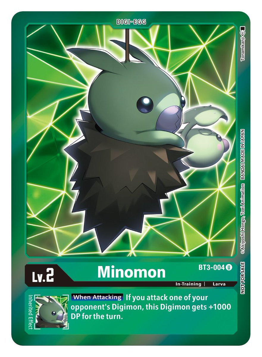 Minomon [BT3-004] (Event Pack 2) [Release Special Booster Ver.1.5] | Total Play