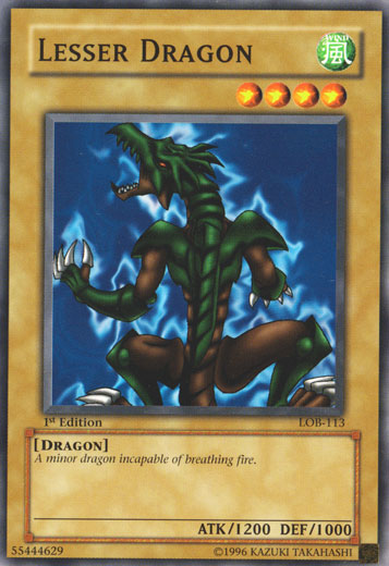 Lesser Dragon [LOB-113] Common | Total Play