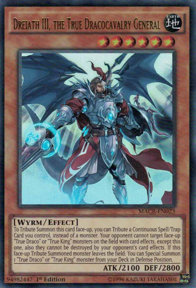 Dreiath III, the True Dracocavalry General [MACR-EN023] Ultra Rare | Total Play