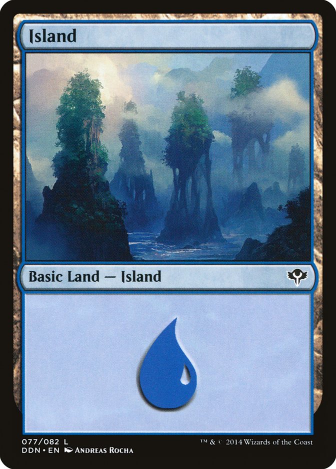 Island (77) [Duel Decks: Speed vs. Cunning] | Total Play