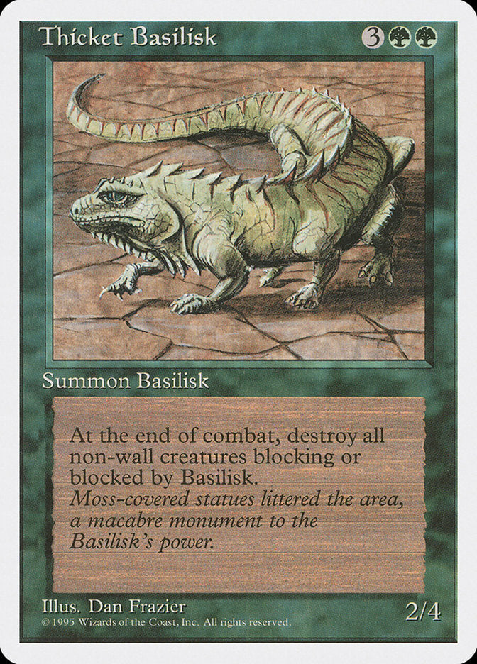 Thicket Basilisk [Fourth Edition] | Total Play
