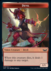 Devil // Rogue Double-Sided Token [Streets of New Capenna Tokens] | Total Play