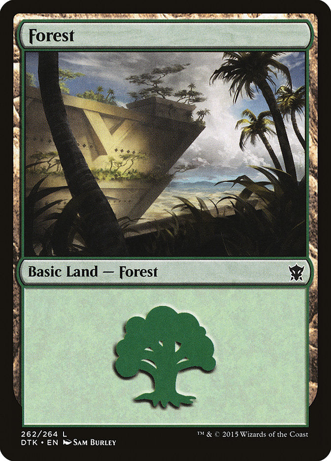 Forest (262) [Dragons of Tarkir] | Total Play