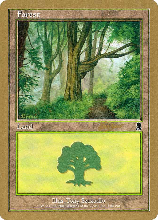 Forest (shh350) (Sim Han How) [World Championship Decks 2002] | Total Play