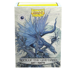 Dragon Shield: Standard 100ct Art Sleeves - Seer of the God Hand | Total Play