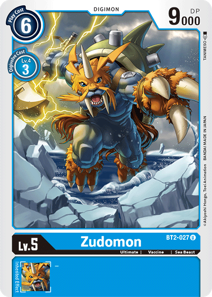 Zudomon [BT2-027] [Release Special Booster Ver.1.5] | Total Play