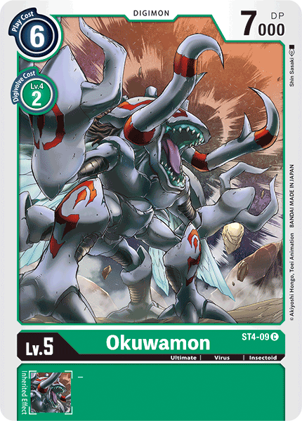 Okuwamon [ST4-09] [Starter Deck: Giga Green] | Total Play