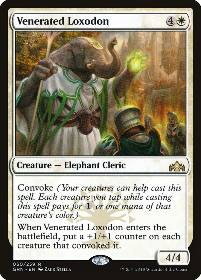 Venerated Loxodon [Guilds of Ravnica] | Total Play