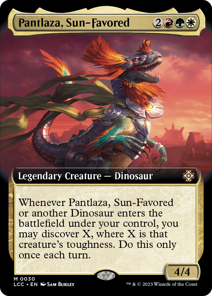 Pantlaza, Sun-Favored (Extended Art) [The Lost Caverns of Ixalan Commander] | Total Play