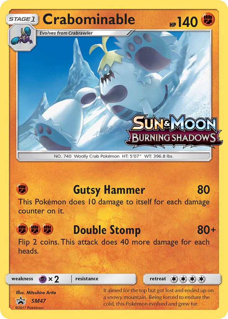 Crabominable (SM47) [Sun & Moon: Black Star Promos] | Total Play