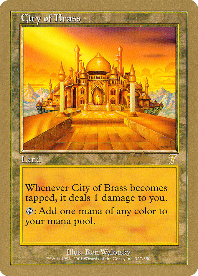 City of Brass (Brian Kibler) [World Championship Decks 2002] | Total Play