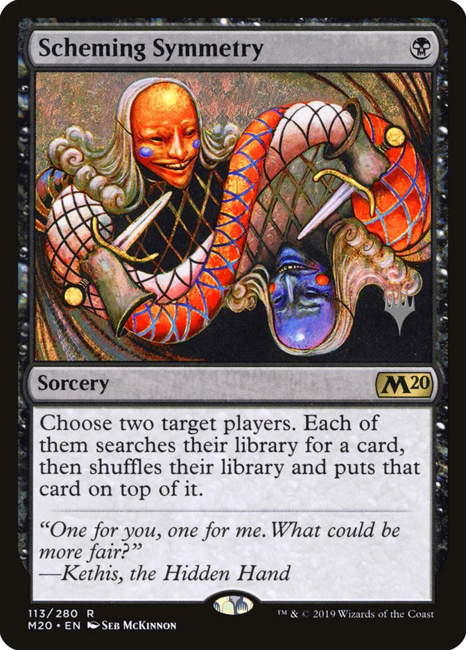 Scheming Symmetry (Promo Pack) [Core Set 2020 Promos] | Total Play